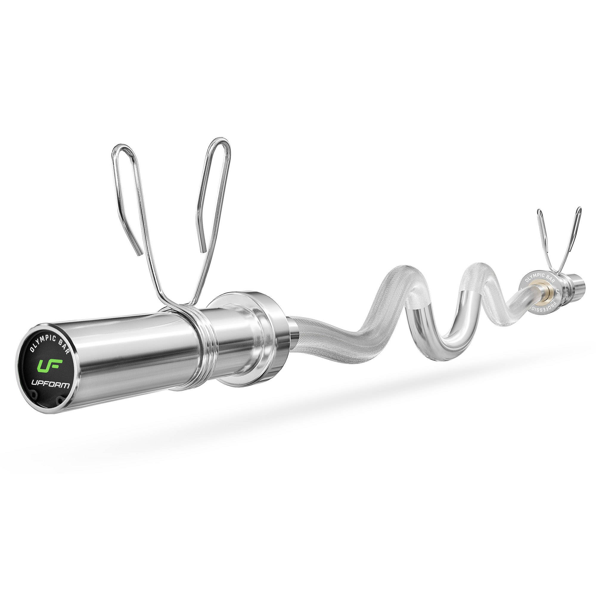 Halteră olimpică (puternic curbată) 120 cm UF-G120ML-OLI-CH - UpForm