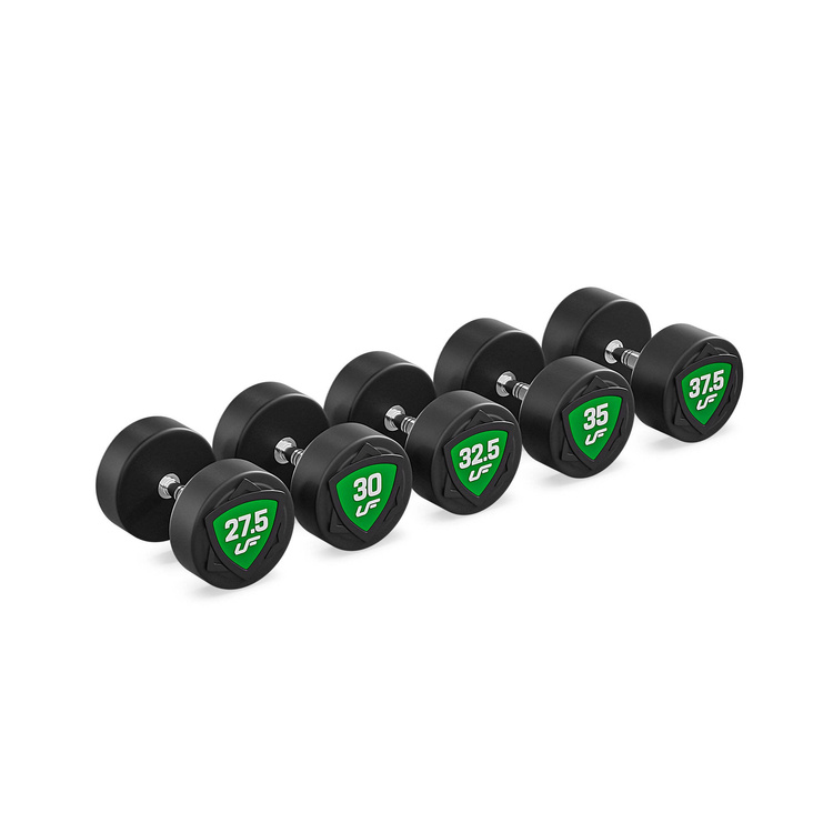 Set de gantere din poliuretan 27,5-37,5kg (creșteri de 2,5 kg) 325 kg - UpForm