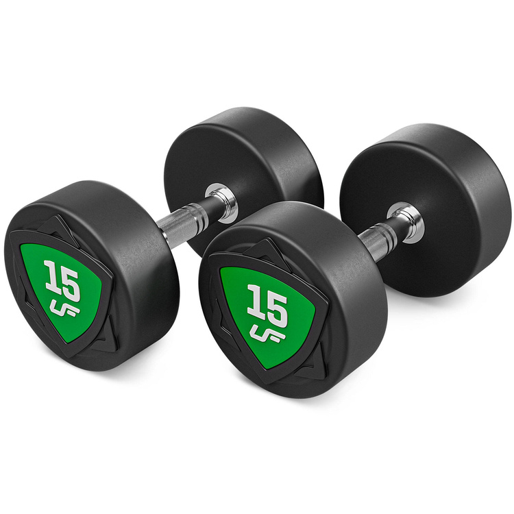 Set de gantere din poliuretan 2,5-25kg (creșteri de 2,5 kg) 275 kg - UpForm