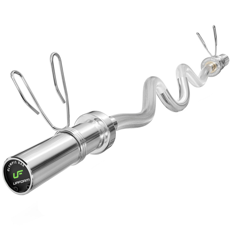 Halteră olimpică (puternic curbată) 120 cm UF-G120ML-OLI-CH - UpForm