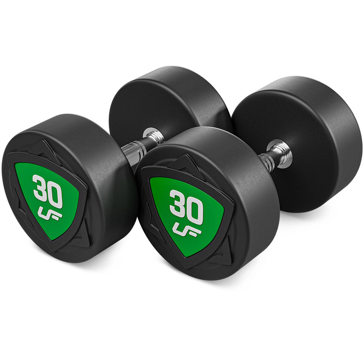 Set de gantere din poliuretan 27,5-37,5kg (creșteri de 2,5 kg) 325 kg - UpForm