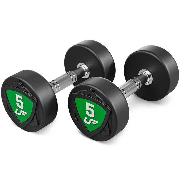 Set de gantere din poliuretan 2,5-25kg (creșteri de 2,5 kg) 275 kg - UpForm