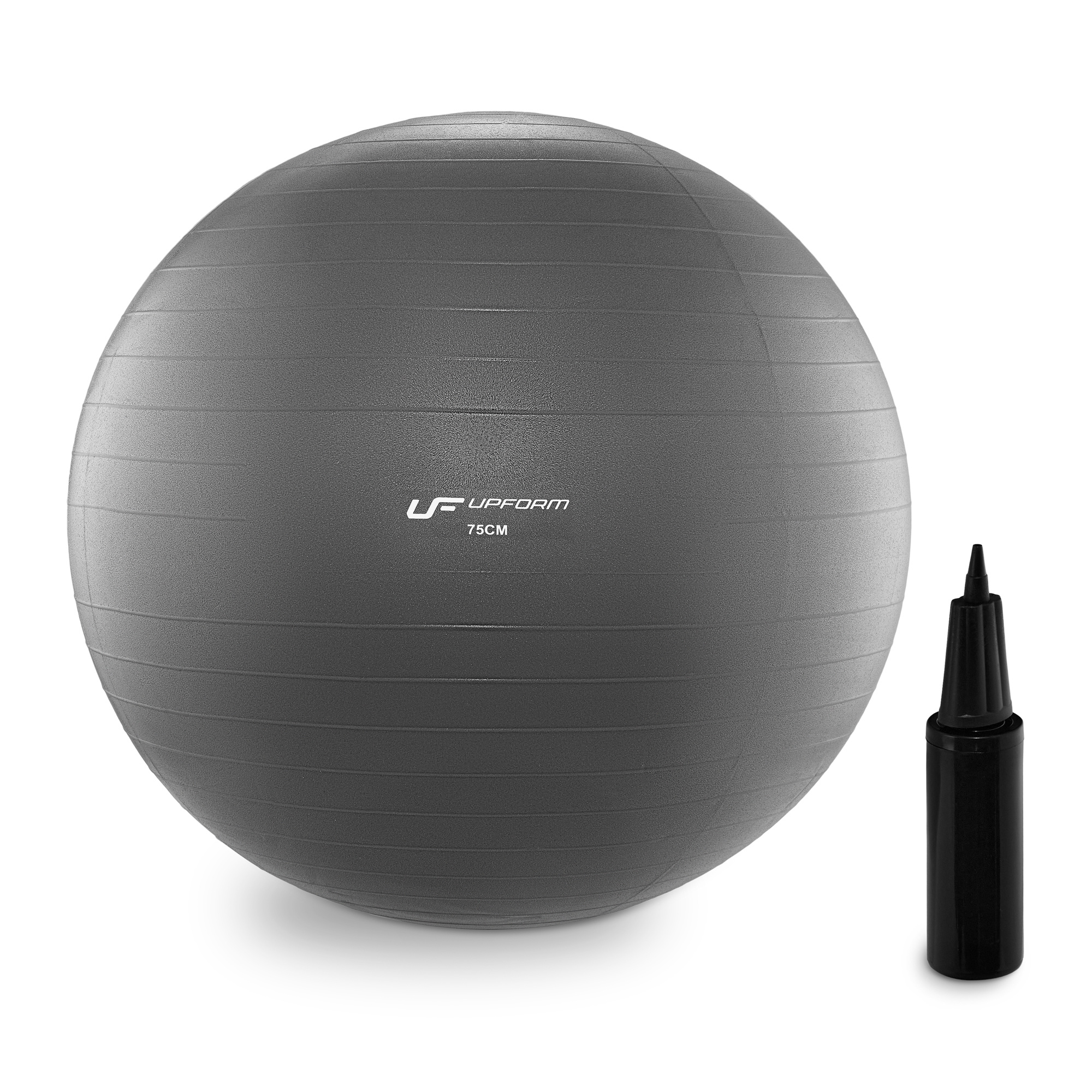Minge de gimnastică 75 cm grafit UpForm