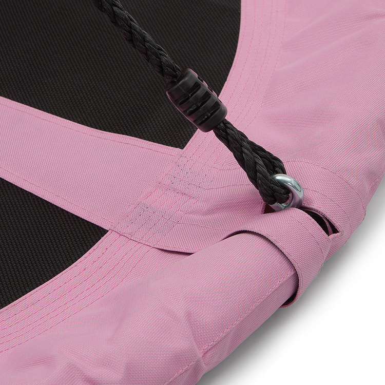 Leagăn suspendat cu cuib de barză Ø100 cm PINK - NILS