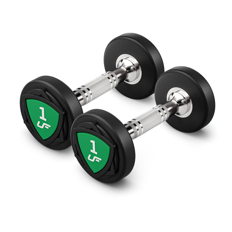Set de gantere din poliuretan 1-10 kg (creșteri de 1 kg) 110 kg - UpForm