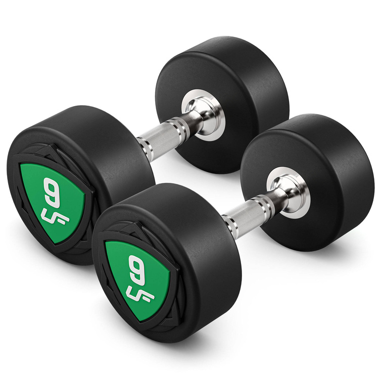 Set de gantere din poliuretan 1-10 kg (creșteri de 1 kg) 110 kg + suport pentru haltere UR-S005 - UpForm