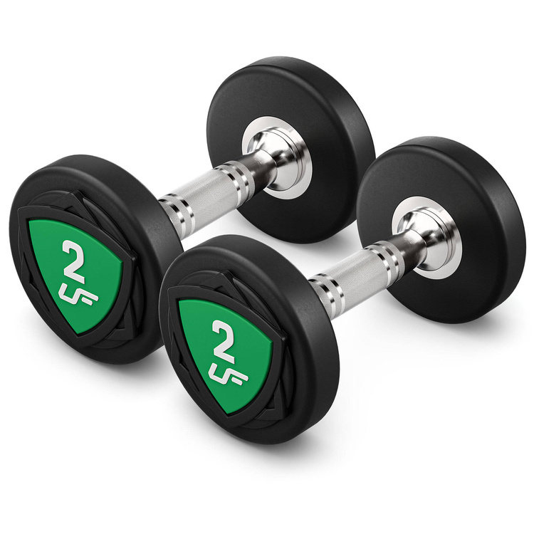 Set de gantere din poliuretan 1-10 kg (creșteri de 1 kg) 110 kg - UpForm