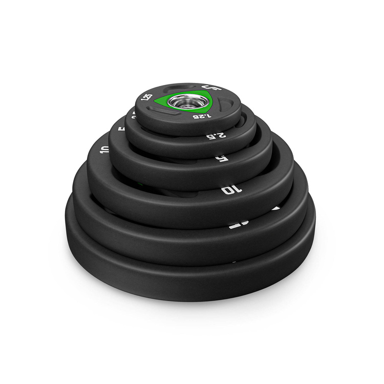 Plăci de greutate olimpice poliuretan 1.25 kg - UpForm
