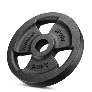 Greutăti din font Tri-Grip 2,5 kg cu gaură ø31 mm - Marbo Sport