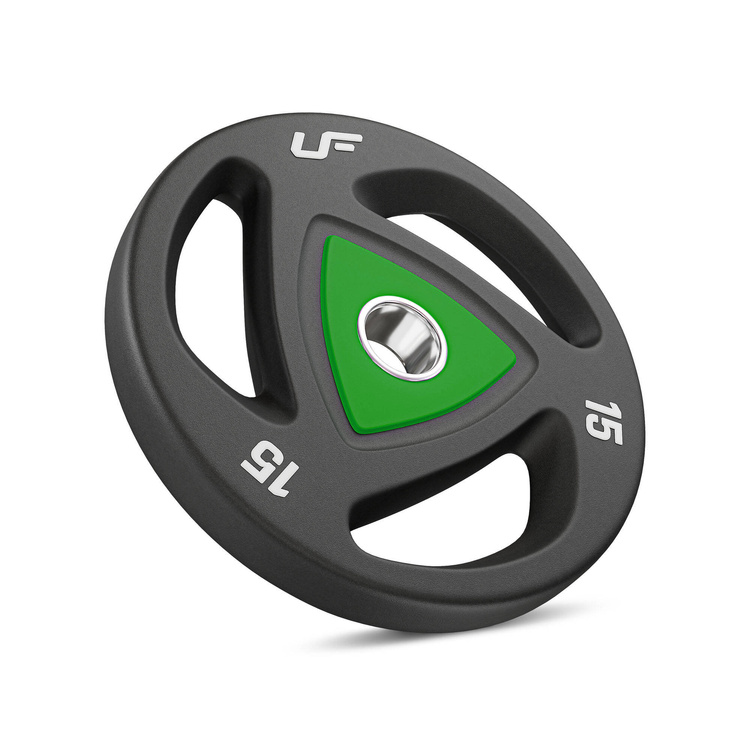 Plăci de greutate olimpice poliuretan 15 kg - UpForm