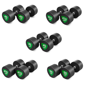 Set de gantere din poliuretan 40-50 kg (creșteri de 2,5 kg) 450 kg - UpForm