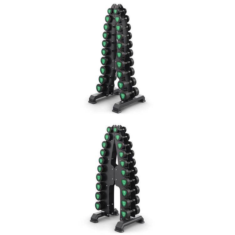 Set de gantere din poliuretan 1-10 kg (creșteri de 1 kg) 110 kg - UpForm