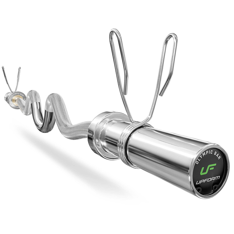 Halteră olimpică (puternic curbată) 120 cm UF-G120ML-OLI-CH - UpForm